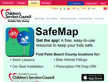 Tablet Screenshot of families.cscpbc.org